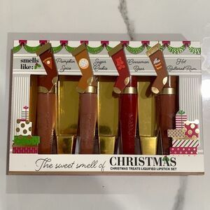 TOO FACED THE SWEET SMELL OF CHRISTMAS TREATS LIQUIFIED LIPSTICK SET